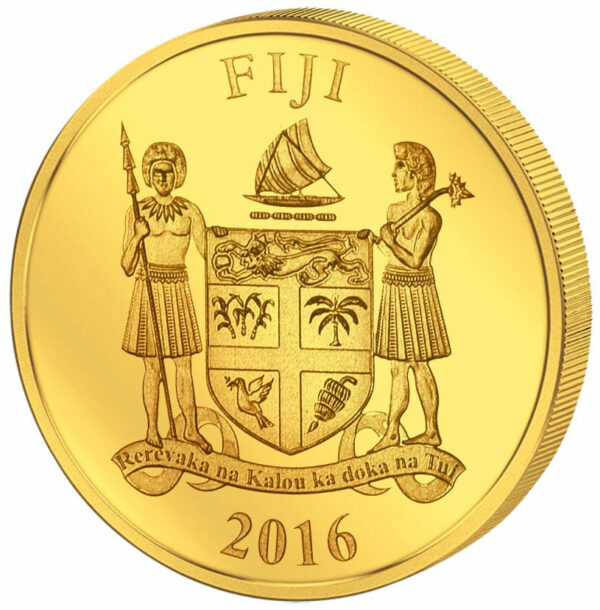 2016 Fiji 4 X 1/2 Gram Smart Collection Eagle .9999 Gold Proof Coin Set