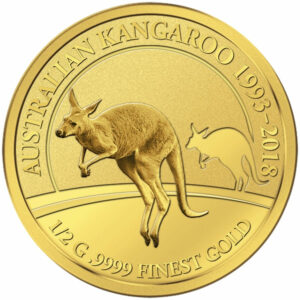 2018 Solomon Islands 4 X 1/2 Gram Smart Collection Kangaroo .9999 Gold Proof Coin 3 - Art in Coins