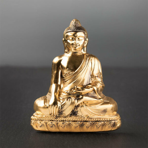 2018 Mongolia 3 Ounce Shakyamuni Buddha 3D Minted Gold Plated Silver Coin Set