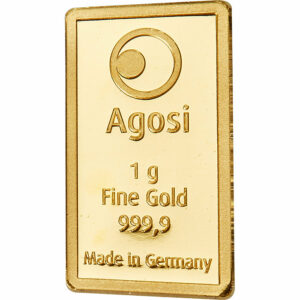 2018 Agosi 3 X 1 Gram German Forest Animals .9999 Gold Proof Bar Collection