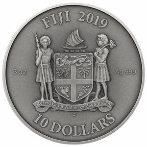 2019 Mandala Art Gothic  Silver Coin