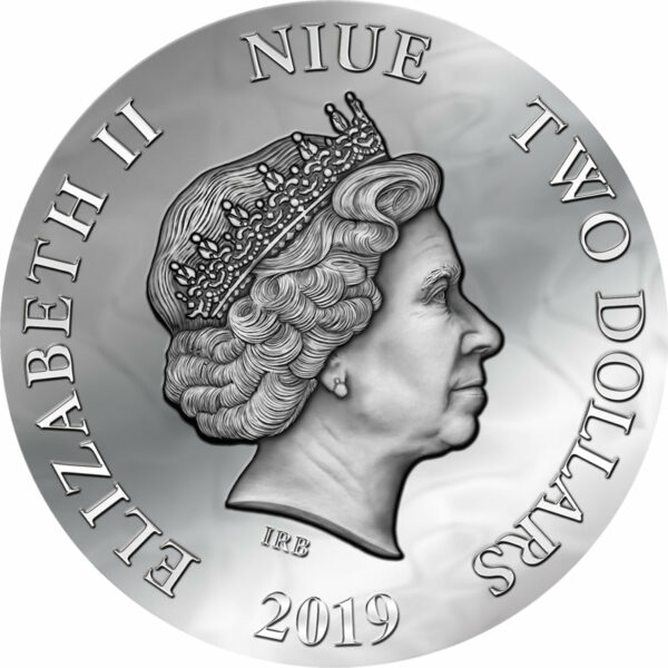 2019 Dark Beauties Evanesca Silver Coin