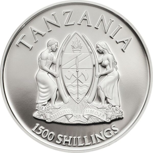 2018 Tanzania Griffin Silver Coin
