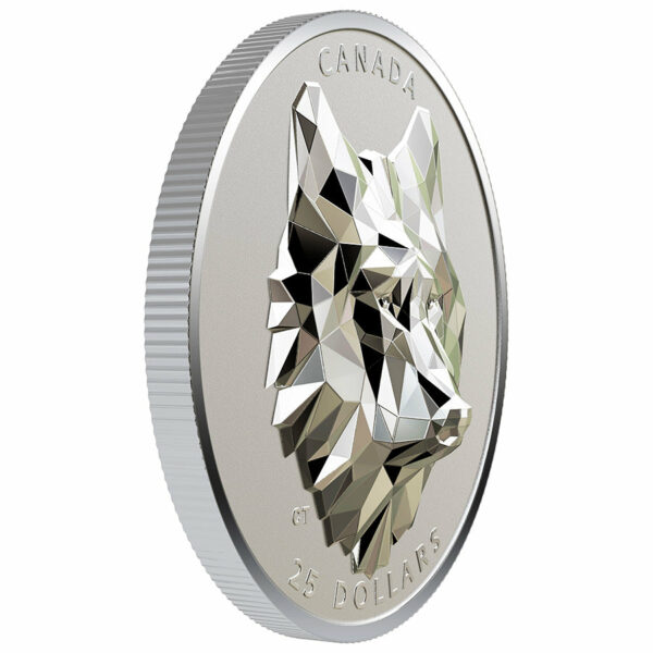 Multifaceted Wolf Coin Royal Canadian Mint