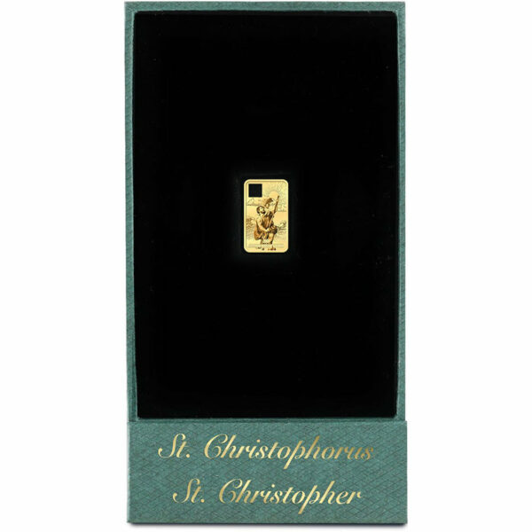 St. Christopher's Gold Pendant