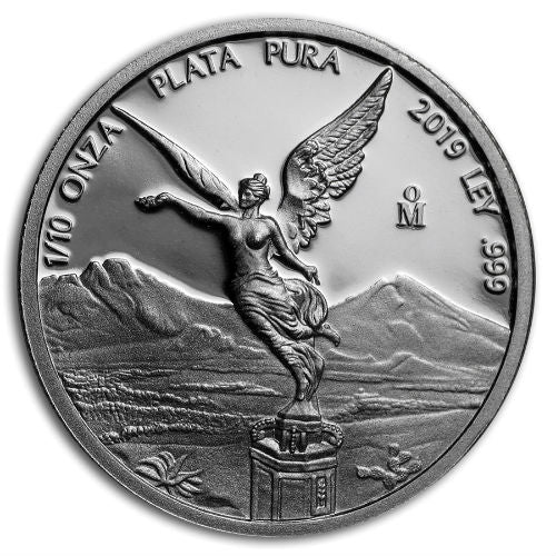 2019 1/10 Onza Mexican Libertad Silver Proof Coin