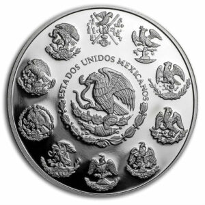 2019 5 Coin Mexican Libertad .999 Silver Proof Coin Set
