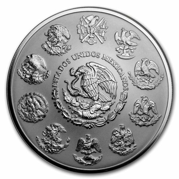 2019 Mexico Libertad Reverse Proof .999 Silver Coin Obverse