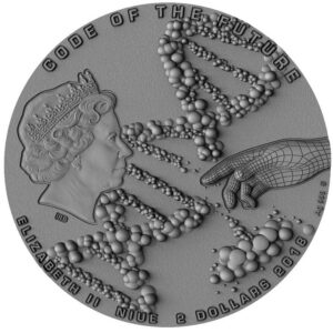 2019 Code of the Future Immortality Silver Coin
