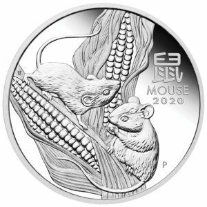 2020 Australia Trio Lunar Year of the Mouse Proof Silver Coin
