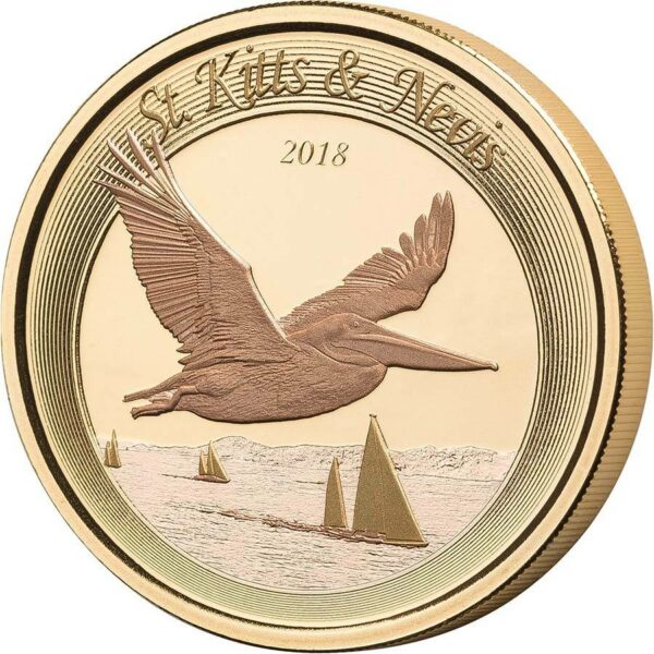 2018 St. Kitts & Nevis Silver Coin