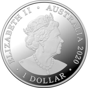 2020 Kangaroos at Dawn Silver Coin