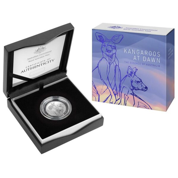 2020 Australia Kangaroos at Dawn Silver Proof Coin