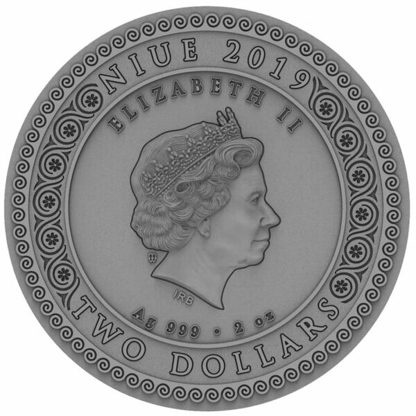 2019 Niue Artemis Silver Coin