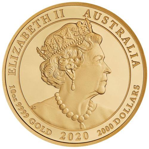 2020 Australia Jewelled Tiger Gold Proof Coin