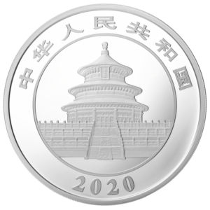2020 150 Gram Silver Panda Commemorative Proof Coin