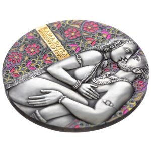 2019 Cameroon Kama Sutra Moments of Love High Relief Silver Coin