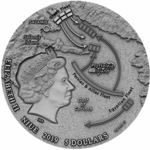 2019 Battle of Salamis Silver Coin