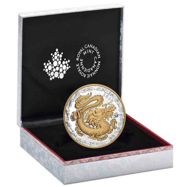 2020 RCM Lucky Dragon Silver Coin