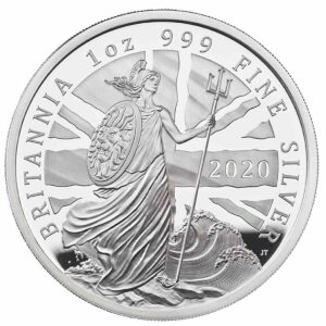 2020 UK 1 Ounce Britannia Silver Proof Coin