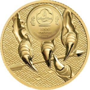 2020 Mongolia Majestic Eagle .9999 Gold Proof Coin