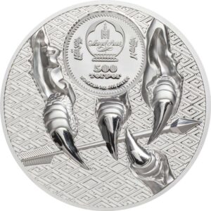 2020 Mongolia Majestic Eagle .999 Silver Proof Coin
