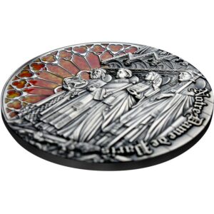 2019 Cameroon Notre-Dame de Paris Cathedral Silver Coin