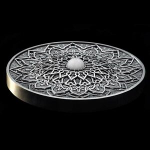 2020 Fiji 3 Ounce Mandala Art Persian Ultra High Relief Silver Proof Coin