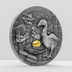 2020 Palau The Goose that Laid the Golden Eggs Silver Coin