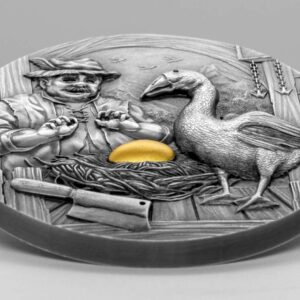 The Goose that Laid the Golden Eggs Silver Coin