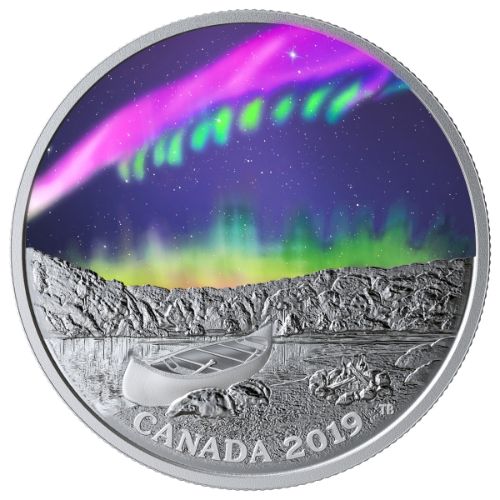 2019 Canada 1 Ounce Skywonders "Steve" Glow in the Dark Silver Coin