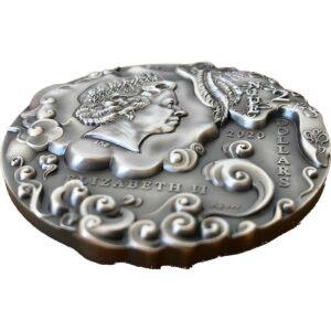 2020 Sun Wukong Monkey King High Relief Silver Coin