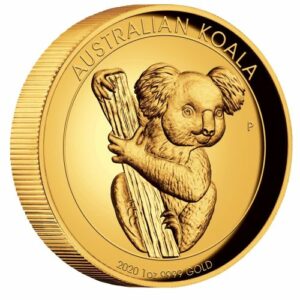 2020 Australia 1 Ounce Koala High Relief Gold Proof Coin