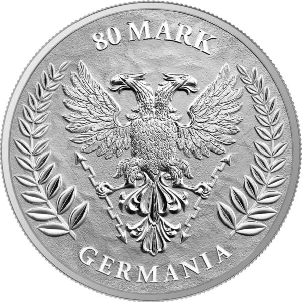 2020 Germania 1 Kilogram 80 Marks Silver Round