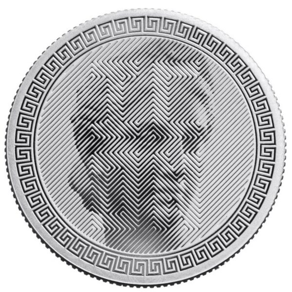 2020 Tokelau 1 Ounce ICON Optical Illusion .999 BU Silver Coin