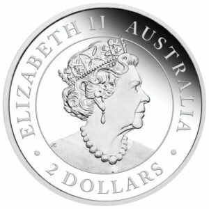 2020 Australia 2 Ounce Wedge Tailed Eagle Piedfort Silver Coin