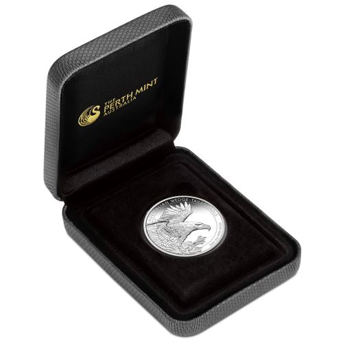 2020 2 Ounce Wedge-Tailed Eagle Piedfort Silver Proof Coin