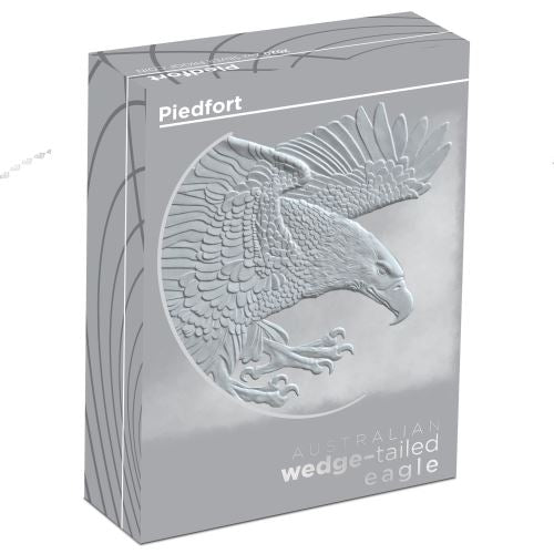 Australian Wedge Tailed Eagle Piedfort Silver Proof Coin