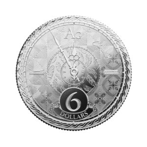 2020 Tokelau 1 Ounce Chronos Brilliant Uncirculated Silver Coin