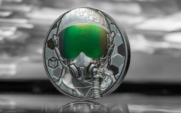 Real Heroes - Fighter Pilot Silver Proof Coin
