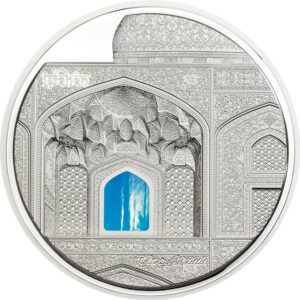 2020 Palau 3 Ounce Tiffany Art Isfahan High Relief Silver Proof Coin