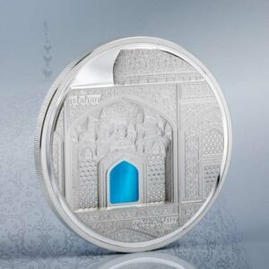 2020 Palau Tiffany Art Isfahan High Relief Silver Proof Coin