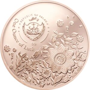2021 Palau 1 Ounce "Ounce of Luck" Silver Proof Coin