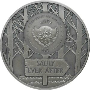 2020 Palau 2 Ounce Fear Tales - Little Match Girl Silver Coin