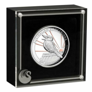 2020 30th Anniversary Kookaburra Gilded High Relief Silver Proof Coin