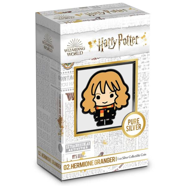 2020 Niue 1 Ounce Harry Potter - Chibi Hermione Granger Color Silver Proof Coin