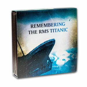 2021 Remembering the RMS Titanic Enamelled Silver Coin