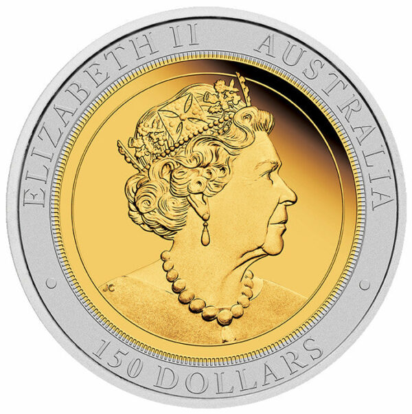 2020 Australia 1 1/2 Ounce Wedge-Tailed Eagle Bi-Metal Proof Coin