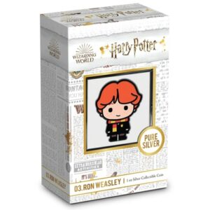Harry Potter - Ron Weasley Chibi Art Silver Coin