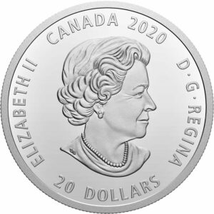 2020 Canada 1 Ounce Bill Reid Xhuwaji, Haida Grizzly Bear Silver Coin